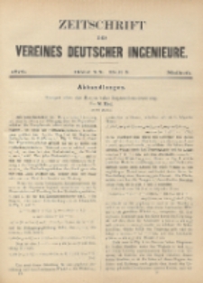 Zeitschrift des Vereines Deutscher Ingenieure ; Bd. 20 ; H. 5