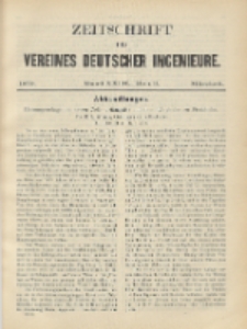 Zeitschrift des Vereines Deutscher Ingenieure, Bd. 23, H. 3