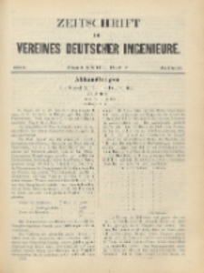Zeitschrift des Vereines Deutscher Ingenieure, Bd. 23, H. 7