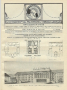 Wochenschrift des Architekten Vereins zu Berlin. Jg. 6, Nr 33