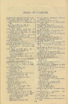 Annual Reports on the Progress of Chemistry for 1945, Index of subjects