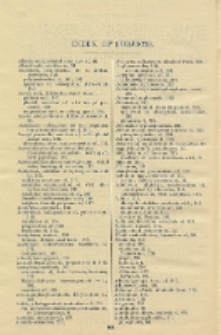 Annual Reports on the Progress of Chemistry for 1944, Index of subjects