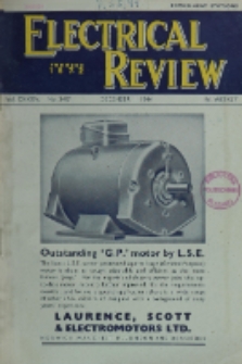 Electrical Review, Vol. 135, No. 3497