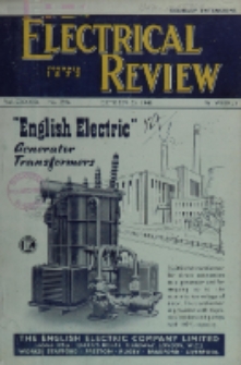 Electrical Review, Vol. 139, No. 3596