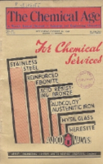 The Chemical Age, Vol. 55, No. 1415