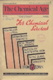 The Chemical Age, Vol. 54, No. 1392