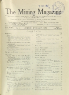 The Mining Magazine, Vol. 44, No. 1