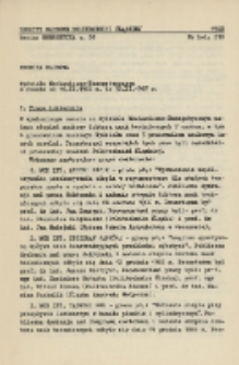Kronika naukowa Wydziału Mechaniczno-Energetycznego w czasie od 16.II.1966 r. do 30.XI.1967 r.