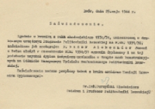 Politechnika Lwowska : korespondencja 1934-1944