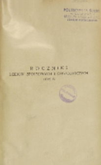 Roczniki Dziejów Społecznych i Gospodarczych, T. 4 (1935)