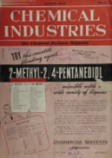 Chemical Industries. The Chemical Business Magazine, Vol. 53, No. 2