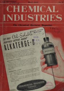 Chemical Industries. The Chemical Business Magazine, Vol. 54, No. 5