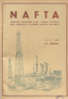 Nafta : miesięcznik poświęcony nauce, technice, statystyce oraz organizacji w polskim przemyśle naftowym, R. 2, Nr 2