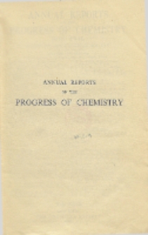 Annual Reports on the Progress of Chemistry for 1946