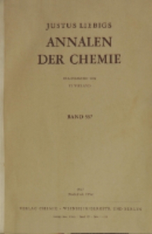 Justus Liebigs Annalen der Chemie. Band 557