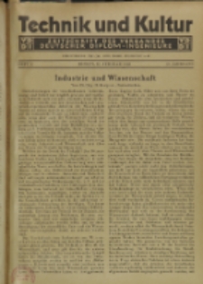 Technik und Kultur : Zeitschrift des Verbandes Deutscher Diplom-Ingenieure, Jg. 19, H. 2
