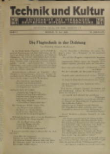 Technik und Kultur : Zeitschrift des Verbandes Deutscher Diplom-Ingenieure, Jg. 19, H. 6