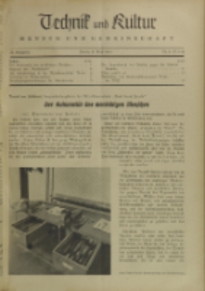 Technik und Kultur : Zeitschrift des Verbandes Deutscher Diplom-Ingenieure, Jg. 32, Nr 6