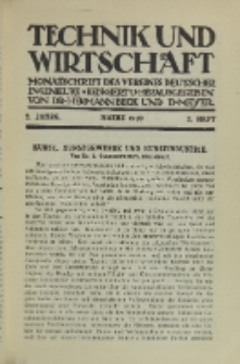 Technik und Wirtschaft : Monatsschrift des Vereines Deutscher Ingenieure, Jg. 2, H. 3