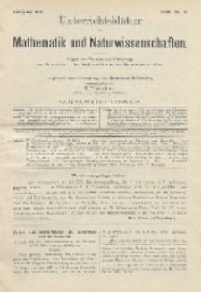 Unterrichtsblätter für Mathematik und Naturwissenschaften, Jg. 12, No. 6
