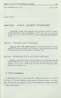 ARCNET - nowy „stary” standard