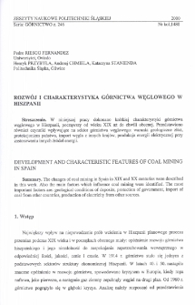 Rozwój i charakterystyka górnictwa węglowego w Hiszpanii