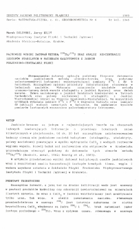 Najnowsze wyniki datowań metodą 230Th/234U oraz analiz koncentracji izotopów stabilnych w naciekach kalcytowych z jaskiń południowo-centralnej Polski