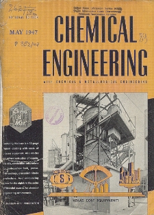 Chemical & Metallurgical Engineering, Vol. 54, No 5
