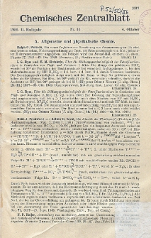 Chemisches Zentralblatt : vollständiges Repertorium für alle Zweige der reinen und angewandten Chemie, Jg. 121, Hlb. 2, Nr 14