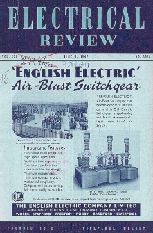 Electrical Review, Vol. 140, No. 3628
