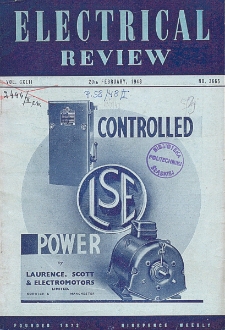 Electrical Review, Vol. 142, No. 3665