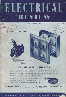 Electrical Review, Vol. 144, No. 3716