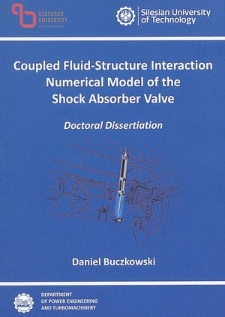 Coupled fluid-structure interaction numerical model of the shock absorber valve