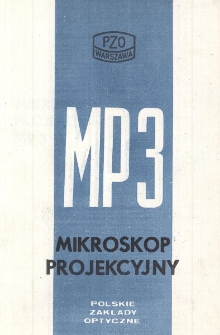 Mikroskop projekcyjny MP 3
