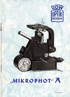 Mikrophot A