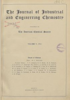 The Journal of Industrial and Engineering Chemistry, Vol. 5, No. 4