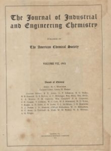 The Journal of Industrial and Engineering Chemistry, Vol. 7, No. 3