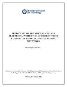 Recenzja rozprawy doktorskiej mgr inż. Sofiji Kekez pt. Predictions of the mechanical and electrical properties of cementitious composites using artificial neural networks