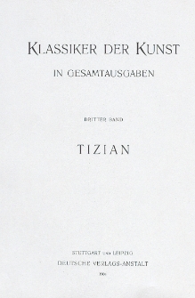 Tizian : des Meisters Gemälde in 230 Abbildungen