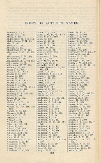 Annual Reports on the Progress of Chemistry for 1953, Vol. 49, Index of Authors' Names