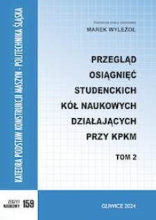 Przegląd osiągnięć studenckich kół naukowych działających przy KPKM. T. 2