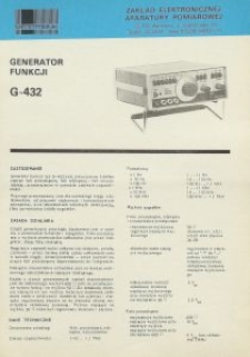 Generator funkcji