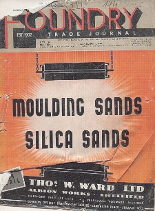 Foundry Trade Journal : with which is incorporated the iron and steel trades journal, Vol. 94, No. 1896