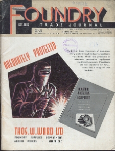 Foundry Trade Journal : with which is incorporated the iron and steel trades journal, Vol. 95, No. 1936