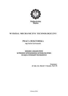 Badania i analiza ryzyk w procesie wprowadzania wyrobu na rynek w ujęciu wymagań technicznych