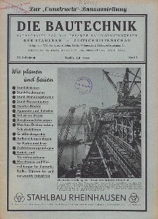 Die Bautechnik, Jg. 28, Heft 7