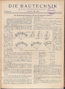 Die Bautechnik, Jg. 30, Heft 3