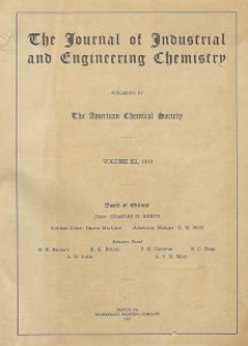 The Journal of Industrial and Engineering Chemistry, Vol. 11, No. 1