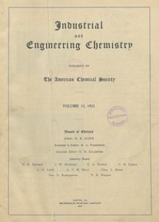 Industrial and Engineering Chemistry : industrial edition, Vol. 15, No. 2